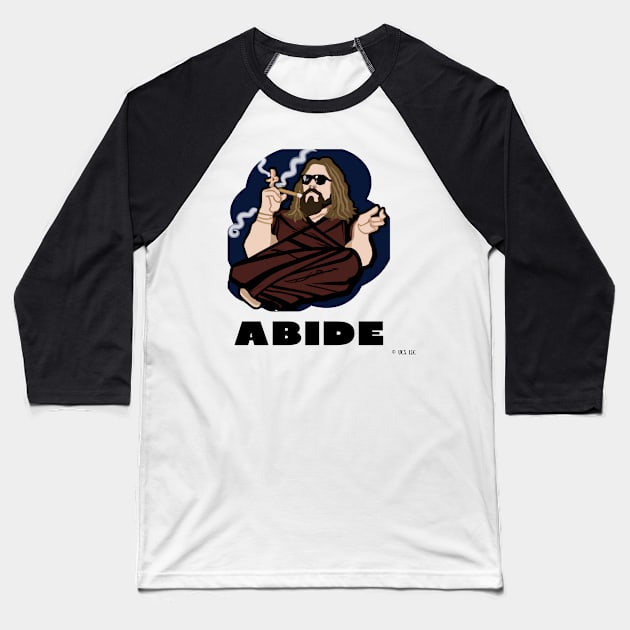 Abide Baseball T-Shirt by IOANNISSKEVAS